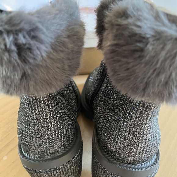 Jessica Simpson Grey Deliah Rhinestone Bootie Size 9  NWT - Picture 8 of 15